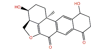 Tetrahydrohalenaquinone B